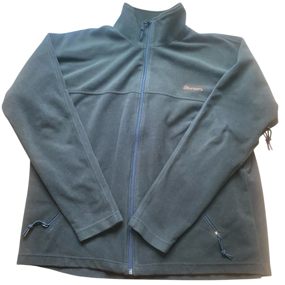 Burton Performance Fleece Jacket — Brown Zip-Up‎